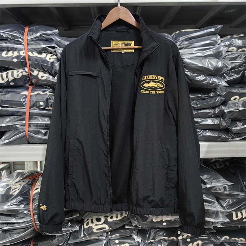 Corteiz Devil Island Warrior Zipper Jacket and Trousers Set