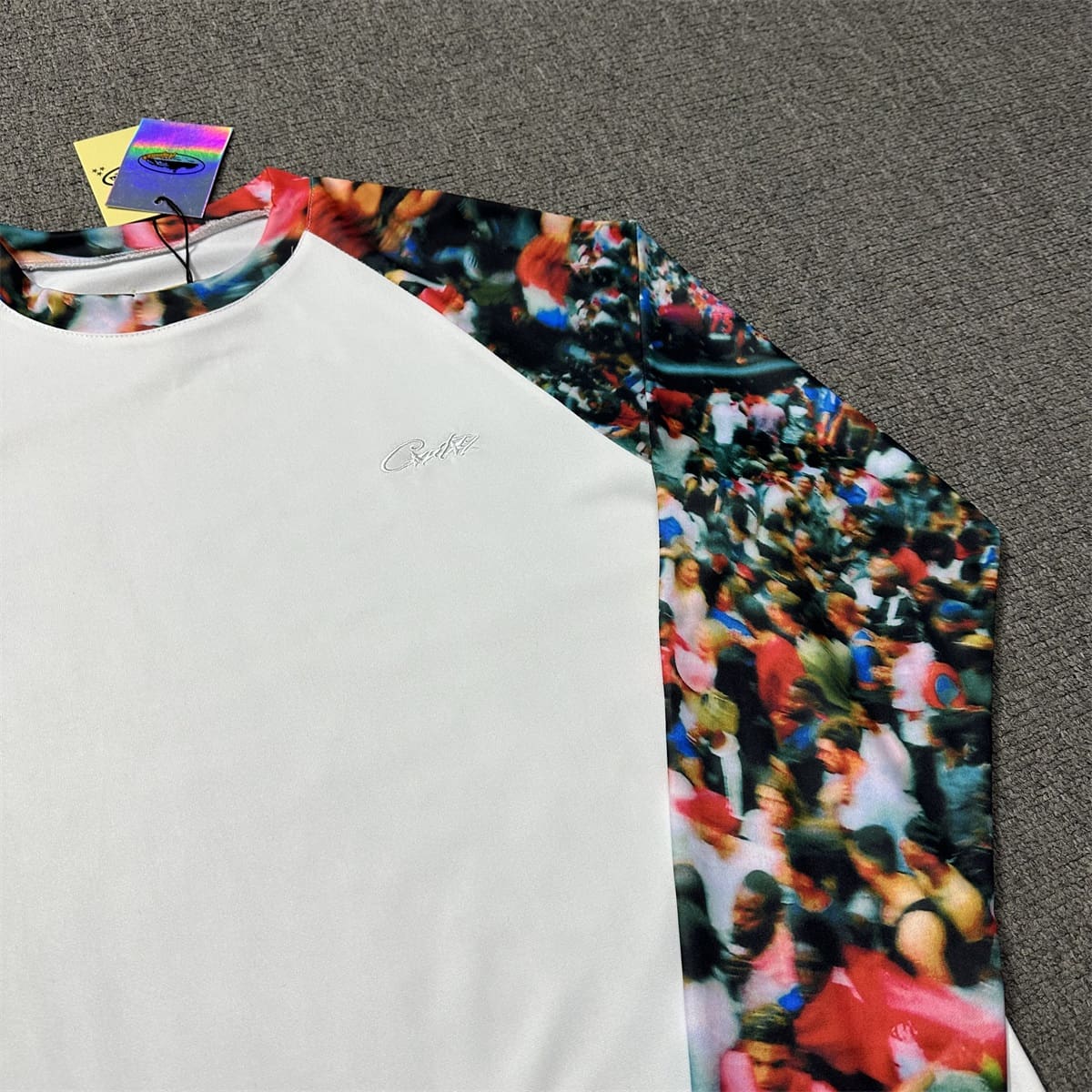 Corteiz Maychao Embroidered Letter T-Shirt