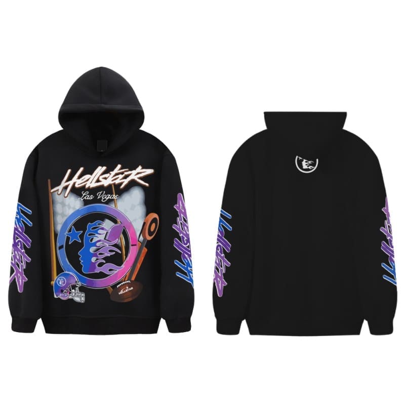 american fashion brand H*lst*r hoodie distressed high street style for men and women