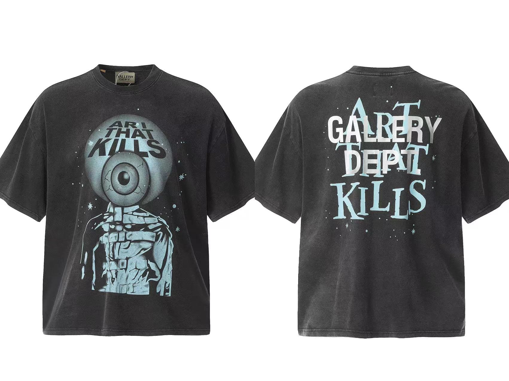 Life Gallery Dept Vintage Washed Half Sleeve Tee