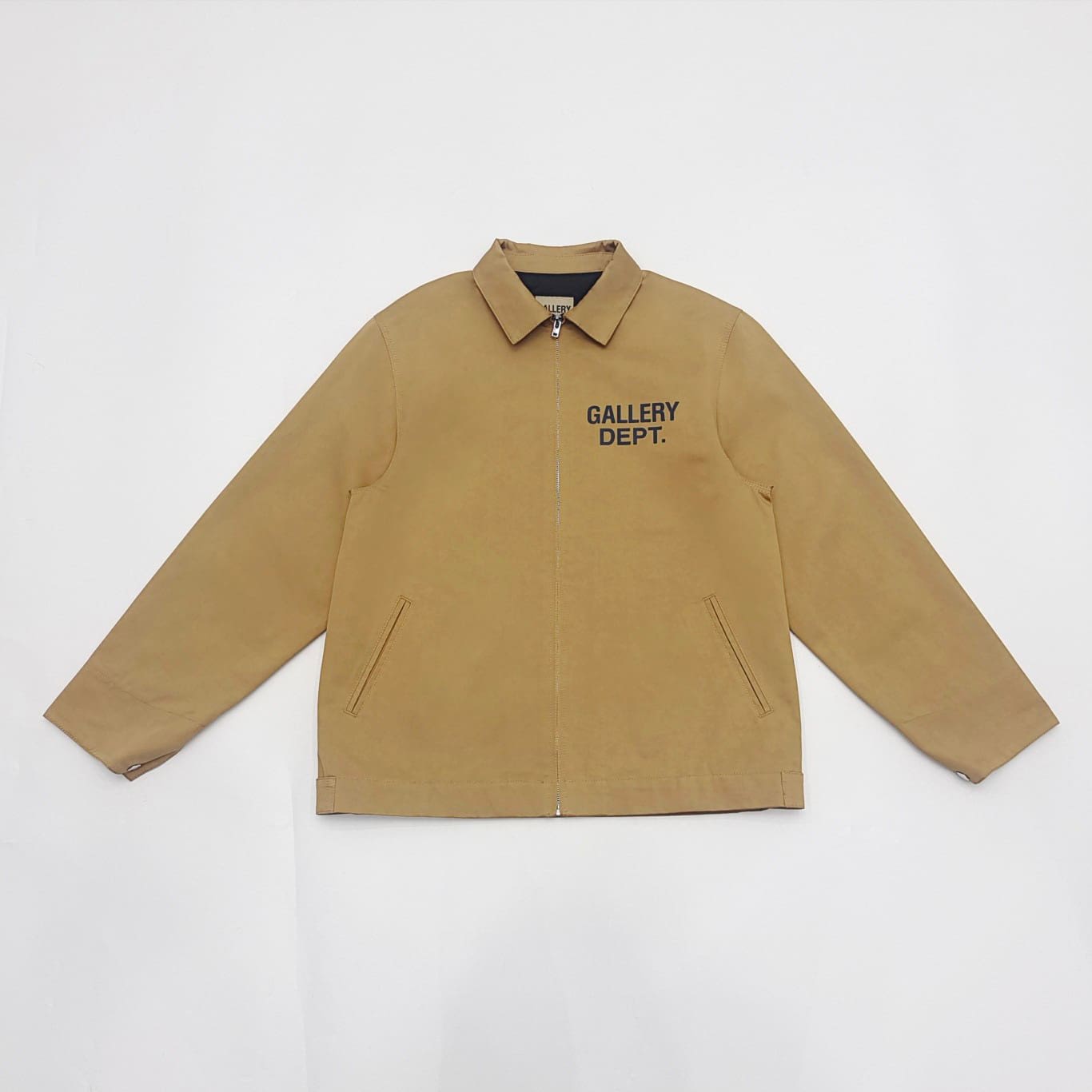 Gallery Dept Basic Letter Zipper Coat