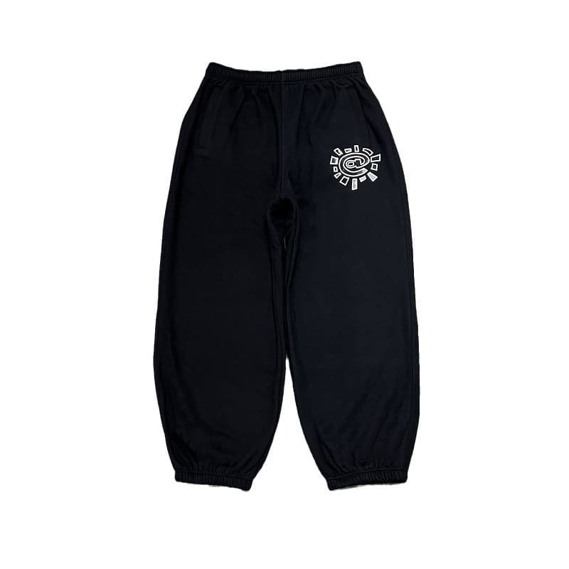ADWYSD Sun Roll Fleece-Lined Loose Sweatpants
