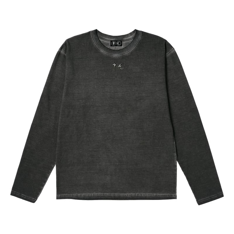 Thug Club Washed Distressed Metal Logo Tee