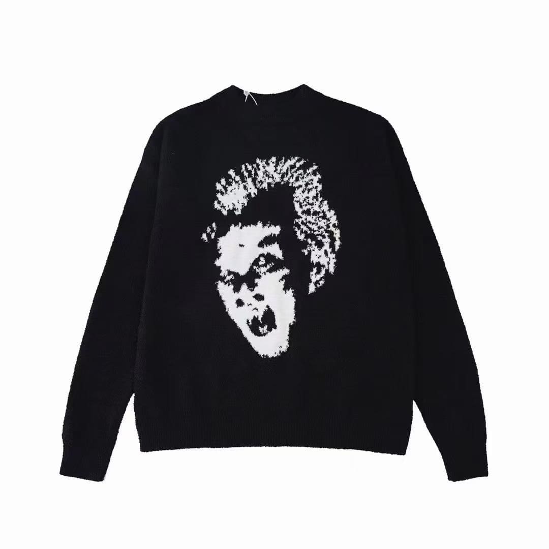 Xiaoxiao Amiri Vampire Round Neck Sweater