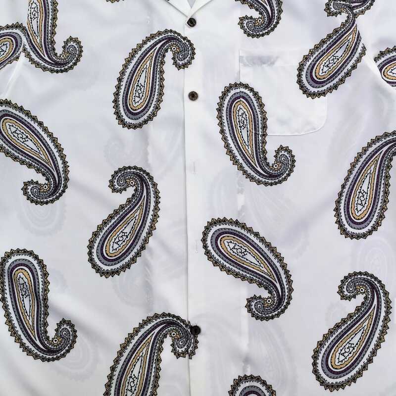 Wacko Maria Paisley Print Shirt