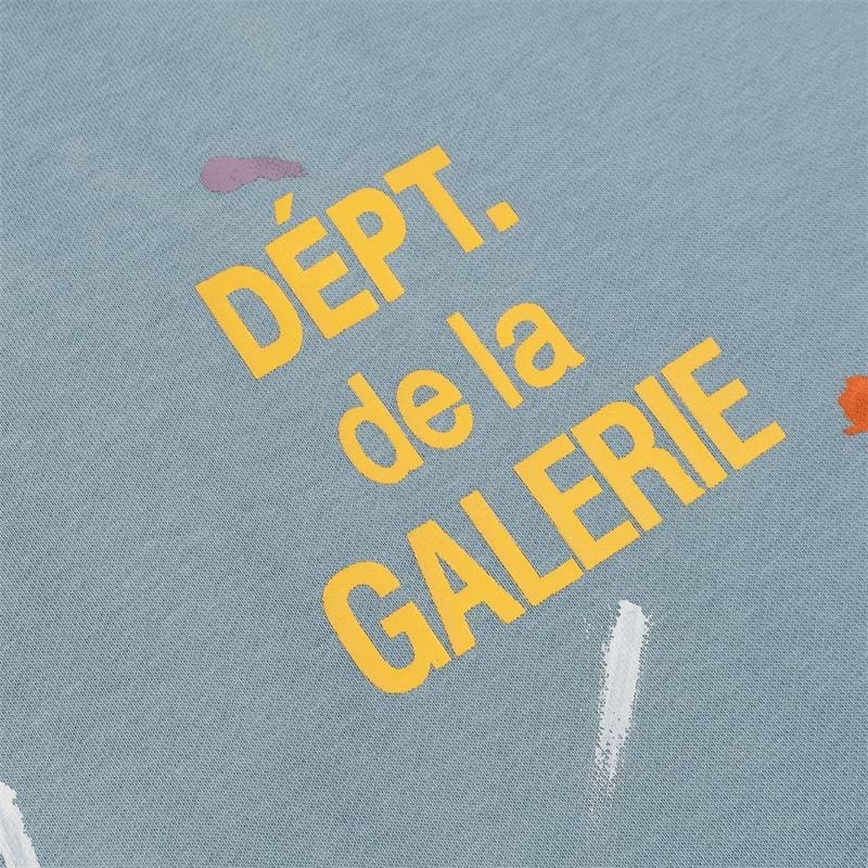 Gallery Dept Hand-Painted Paint-Splash Hoodie