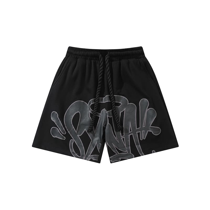Synaworld Drill Style Hip Hop Shorts Set