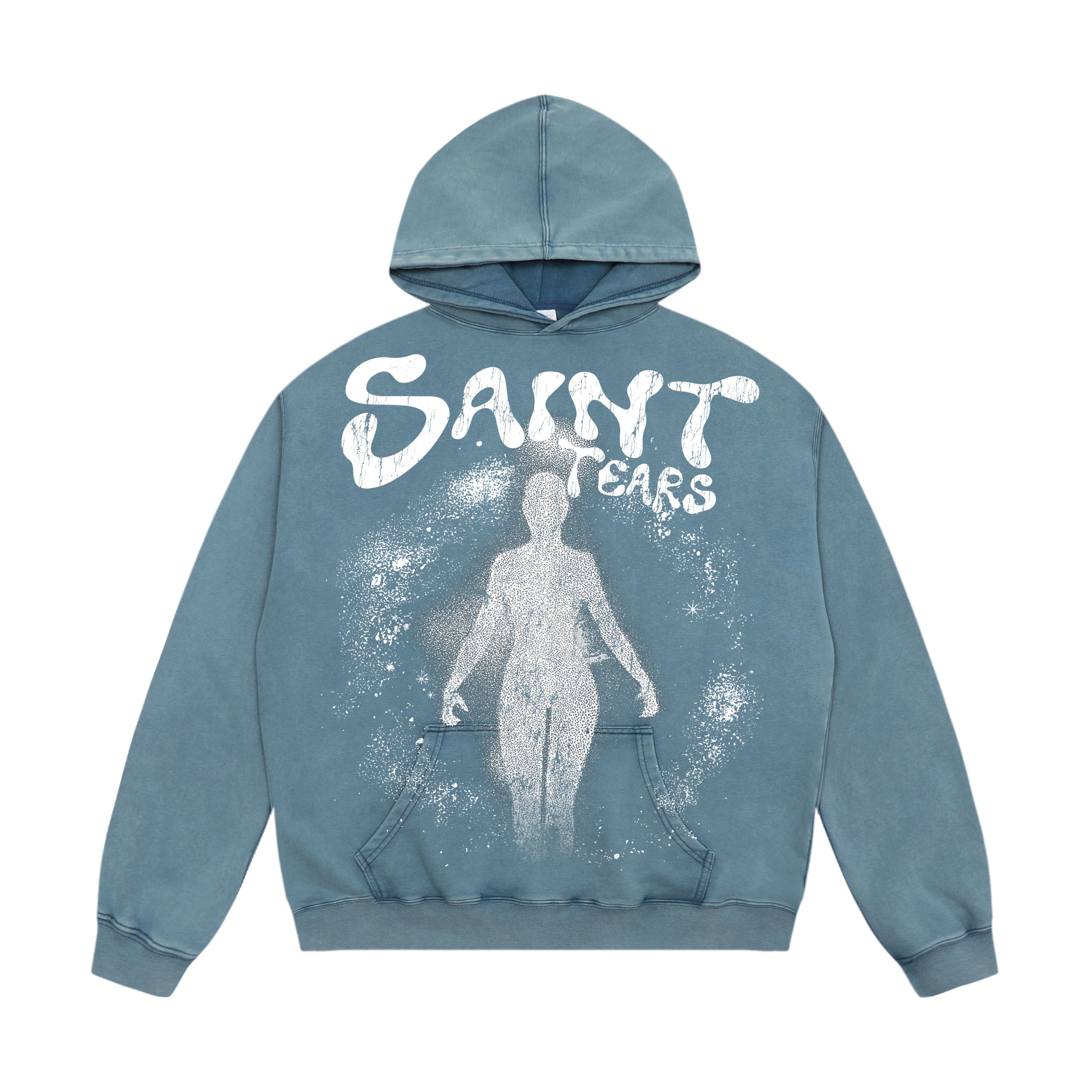Saint Michael Washed-Out Vintage Hoodie 1