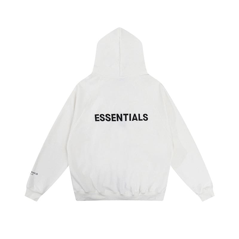 Essentials Fog High Street Zipper Cardigan Fleece Hooded Jacket