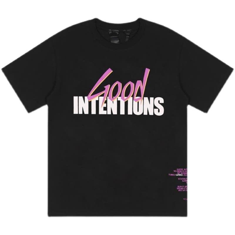 VLONE Peace Dove Large V Printed Cotton Short Sleeve T-Shirt for Men and Women