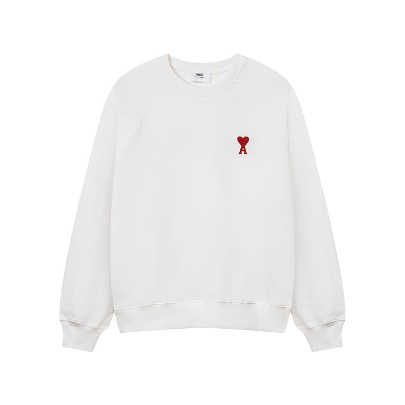 Ami Paris Amy Love Towel Sweatshirt