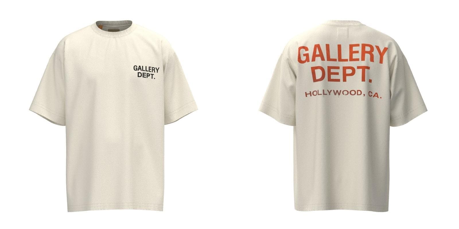 Gallery Dept Vintage Distressed Short Sleeve Tee