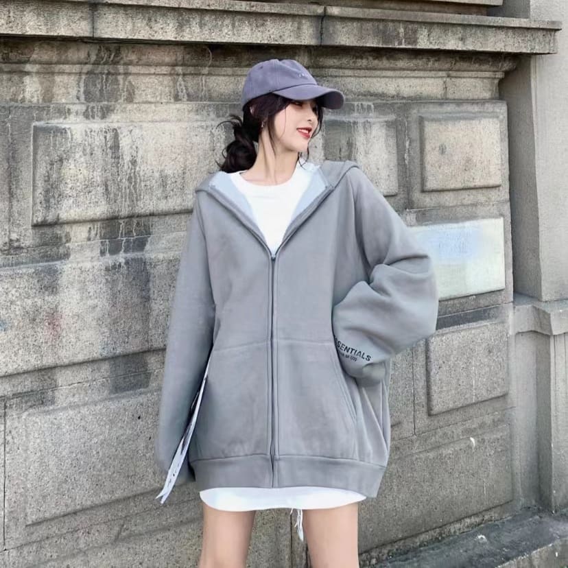 Fear Of God Essentials Double Line Hooded Sweater