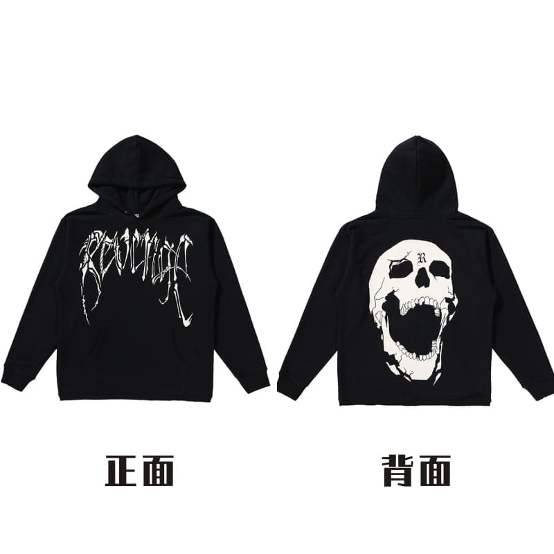 Revenge Fog High Street Skull Hoodie