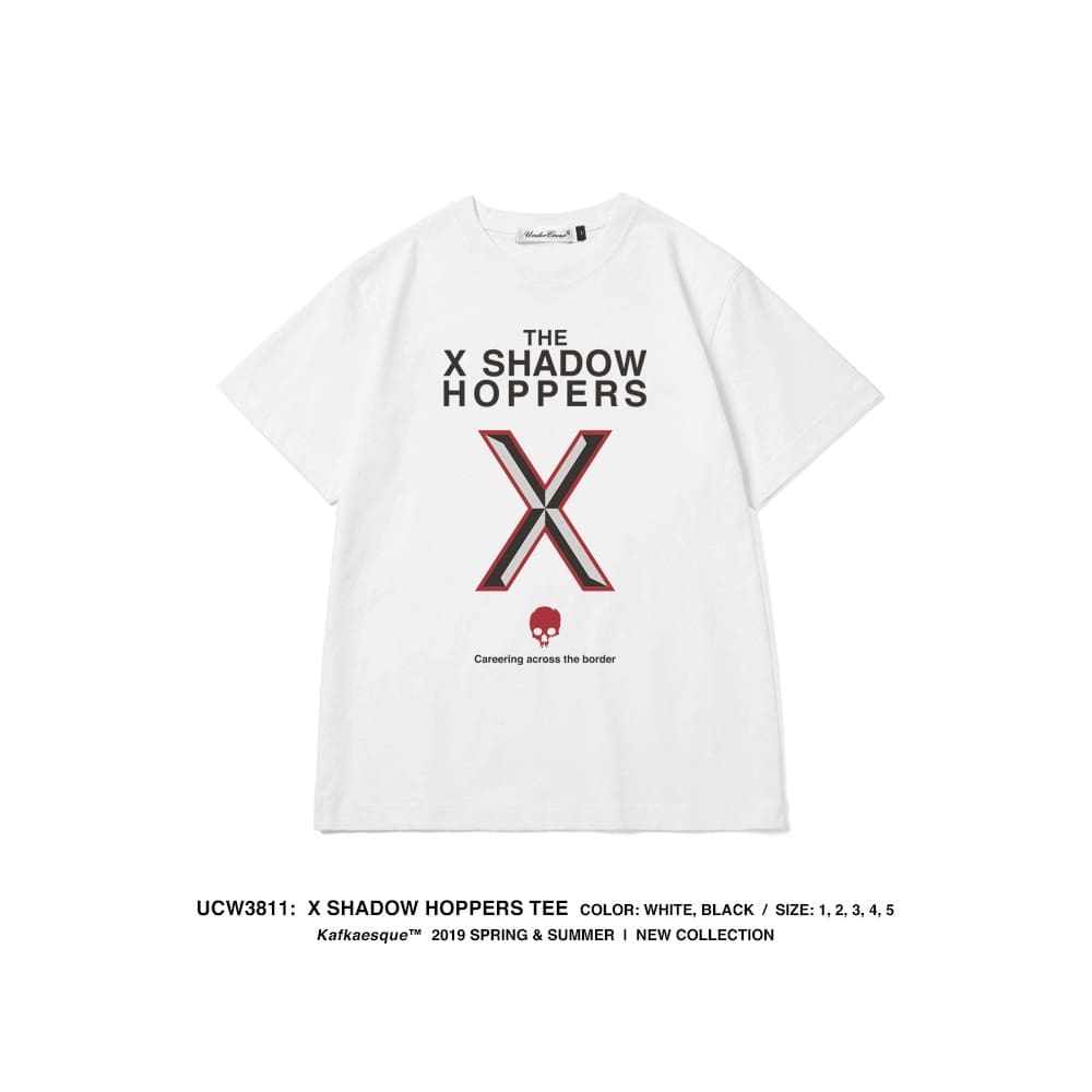 Undercover Original Graffiti Letter X Rock Art Retro T-Shirt