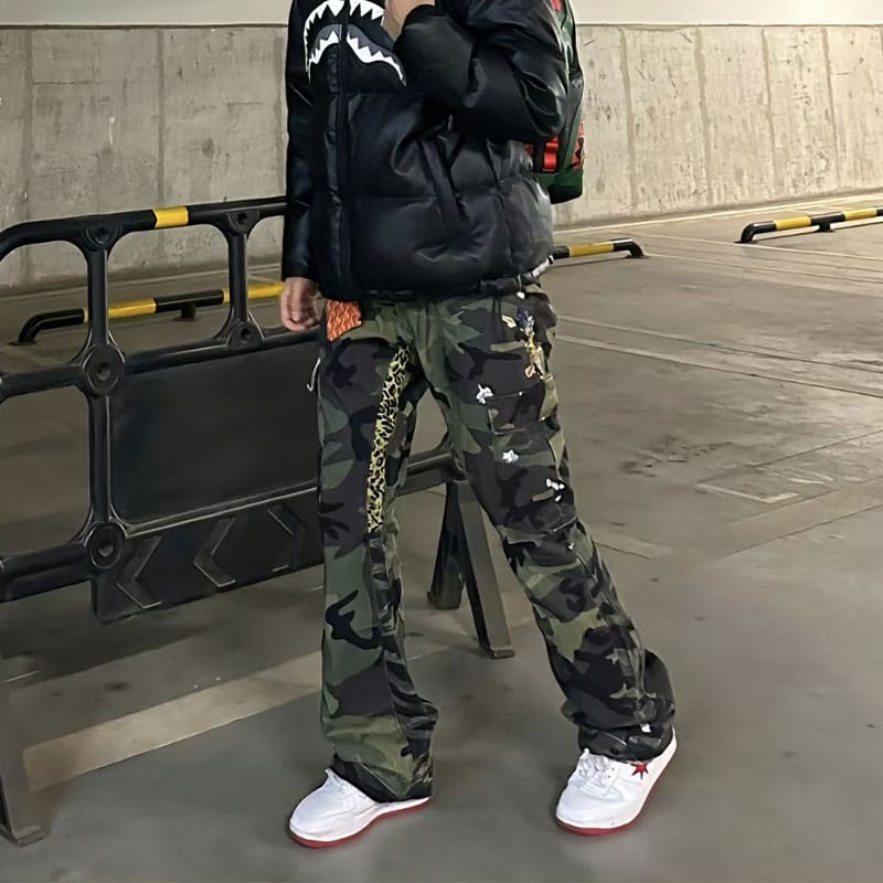 Gallery Dept Leopard Camouflage Cargo Pants