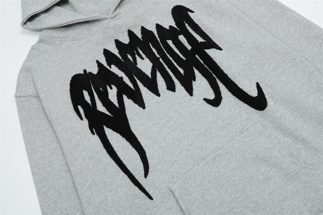 Revenge Autumn Towel Embroidery Hoodie