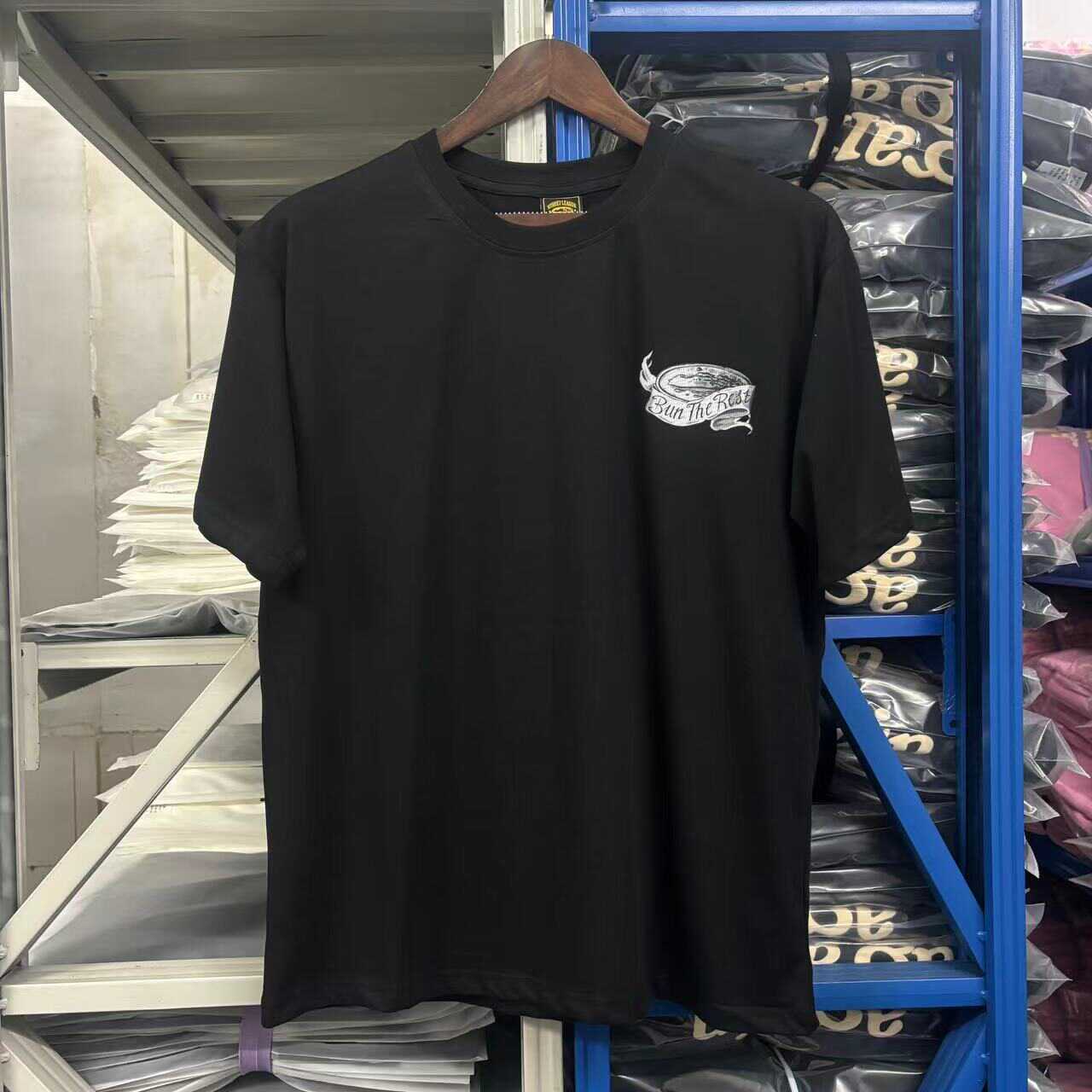 Corteiz Street Hip-Hop Print Retro Casual Loose T-Shirt for Men and Women