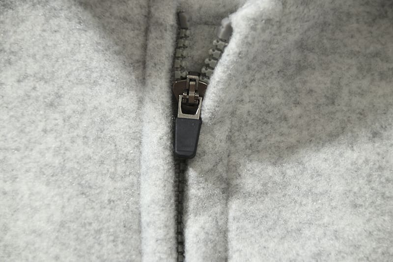 Essentials Duplex Joint Name Reflective Zip Woolen Jacket