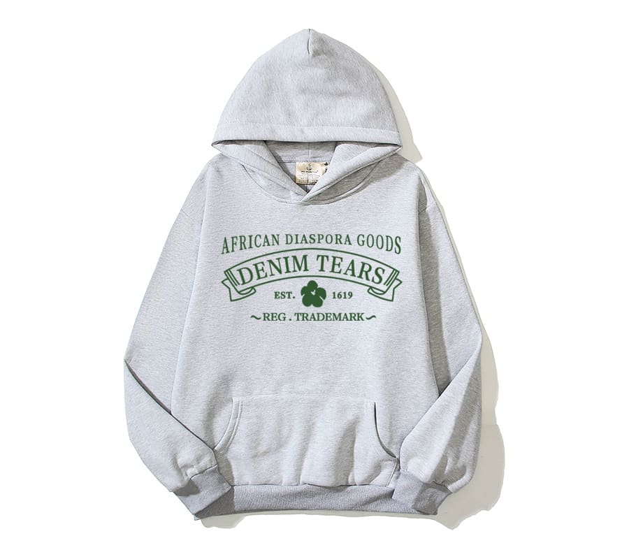 Denim Tears Kapok Basic Letter Print Hoodie