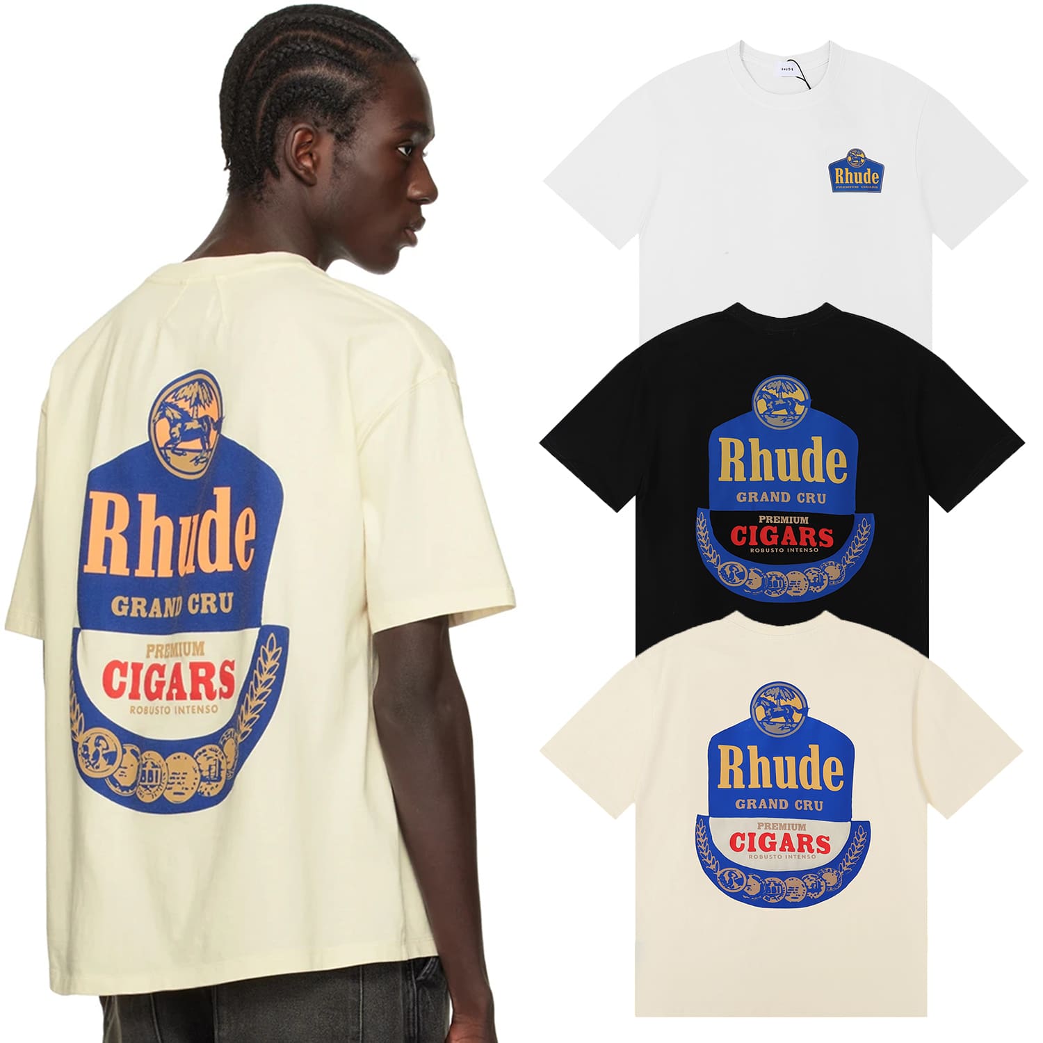Rhude Grand Cru Printed T-Shirt