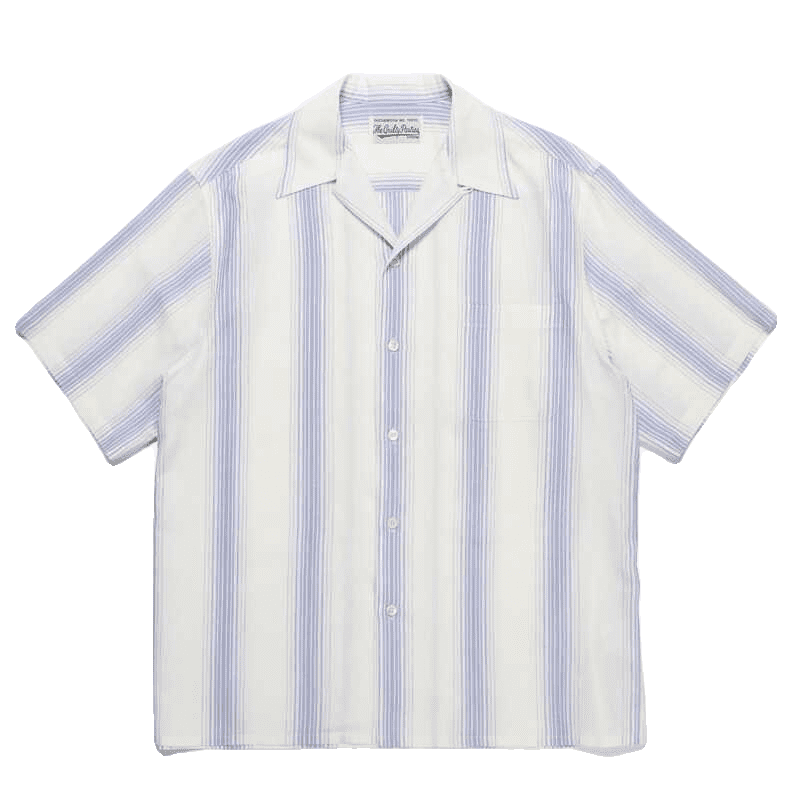 Wacko Maria Summer Stripes Print Shirt