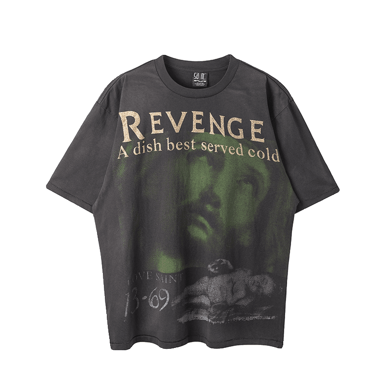 Saint Michael x BerBerJin Loose Short Sleeve T-Shirt Worn by Takuya Kimura