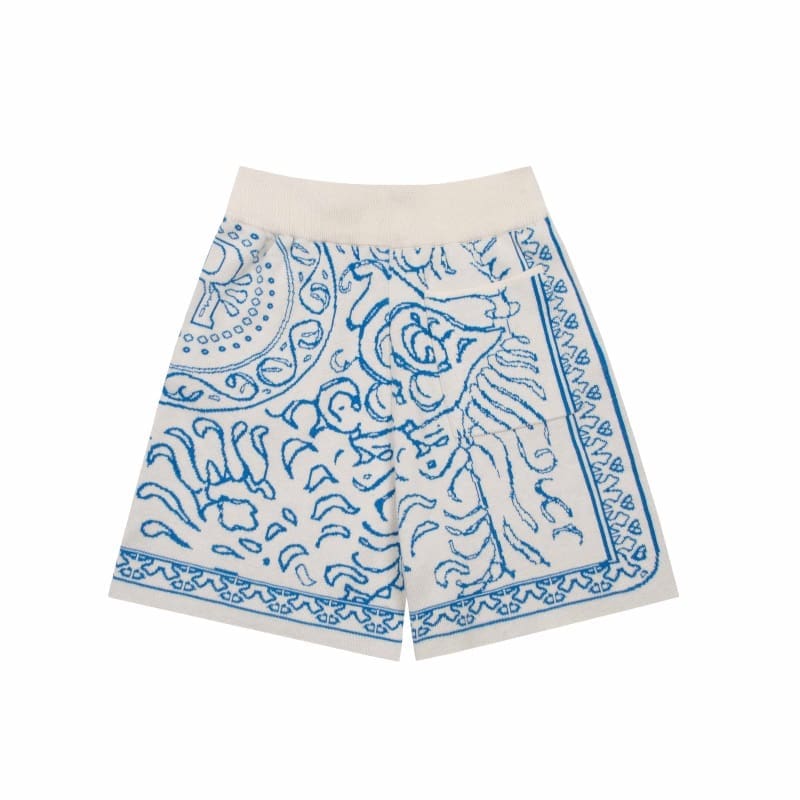 Rhude Paisley Logo Jacquard Shorts