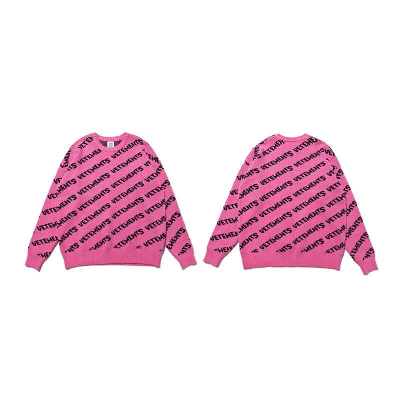 Vetements Klein Blue Sweater