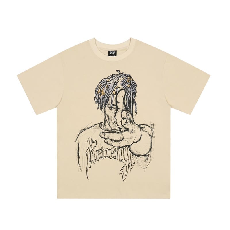 Revenge Xxx Sketch Character T-Shirt