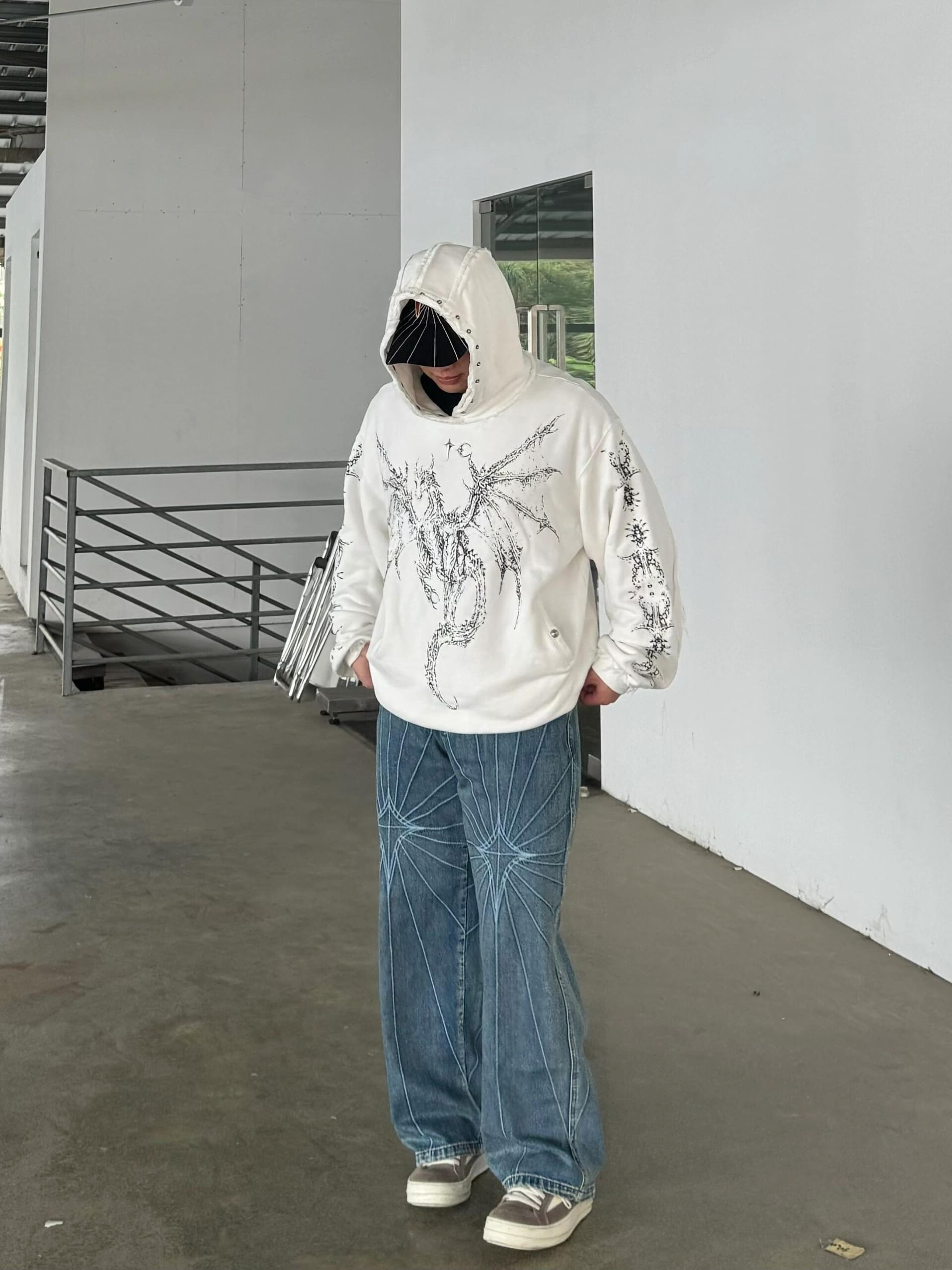 Thugclub Pu Jia Fan Style Jeans