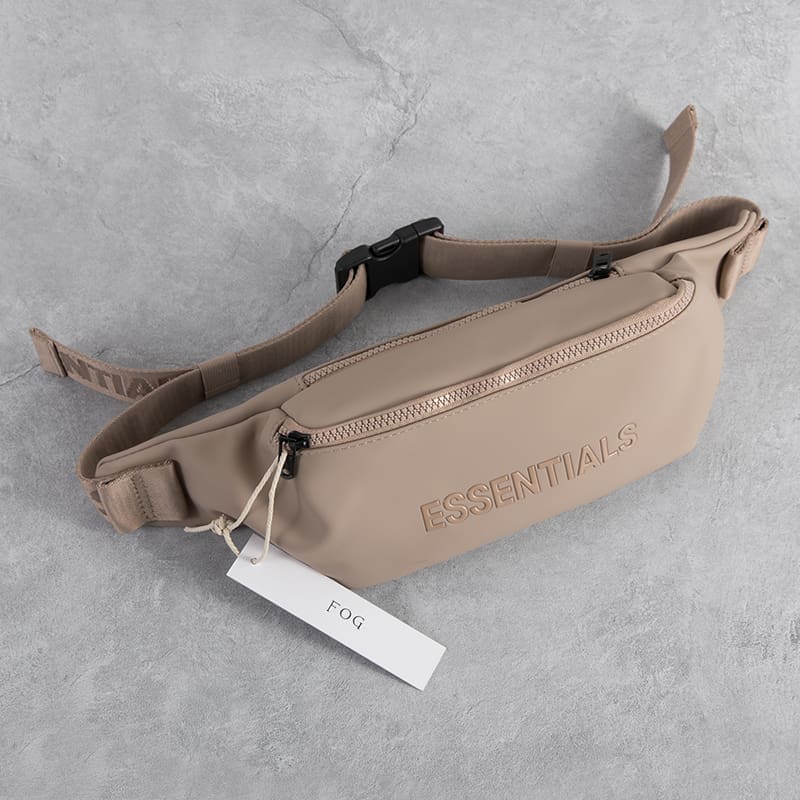 ESSENTIALS Street Chest Bag Leather Messenger Bag FOG Sports Satchel for Men and Women