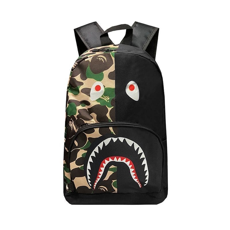 Bape Shark Schoolbag