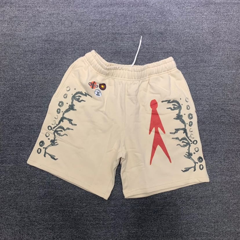 Travis Scott Cactus Jack Character Sun Shorts