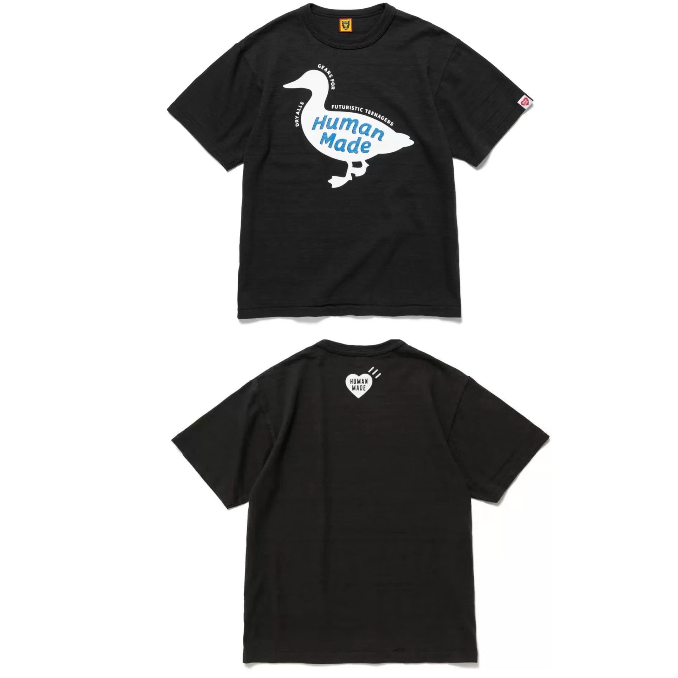 Hvm*n M*de slub cotton round neck tee