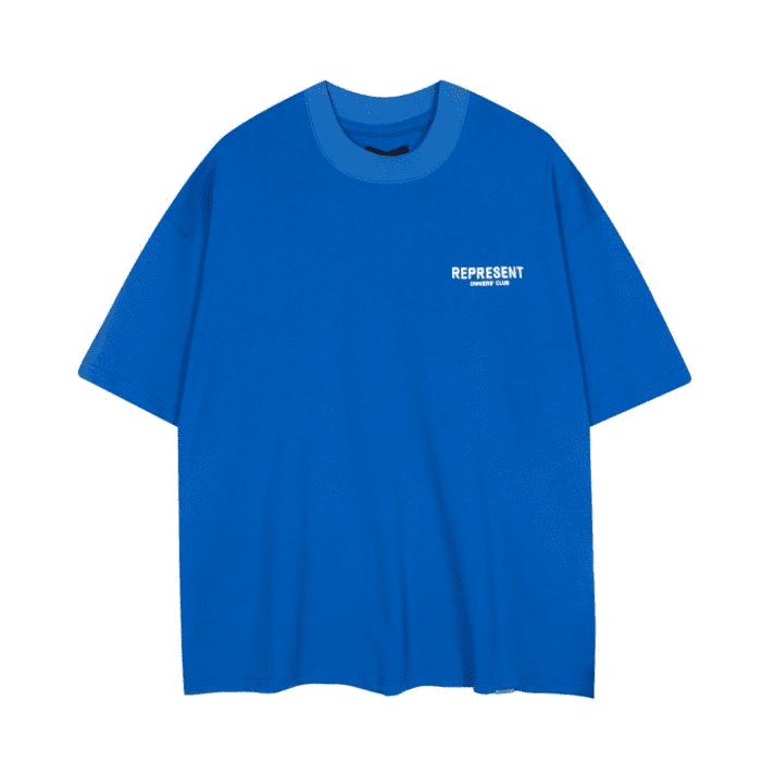 Represent Classic Letter Print Fashion Brand Loose Casual Short Sleeve T-Shirt