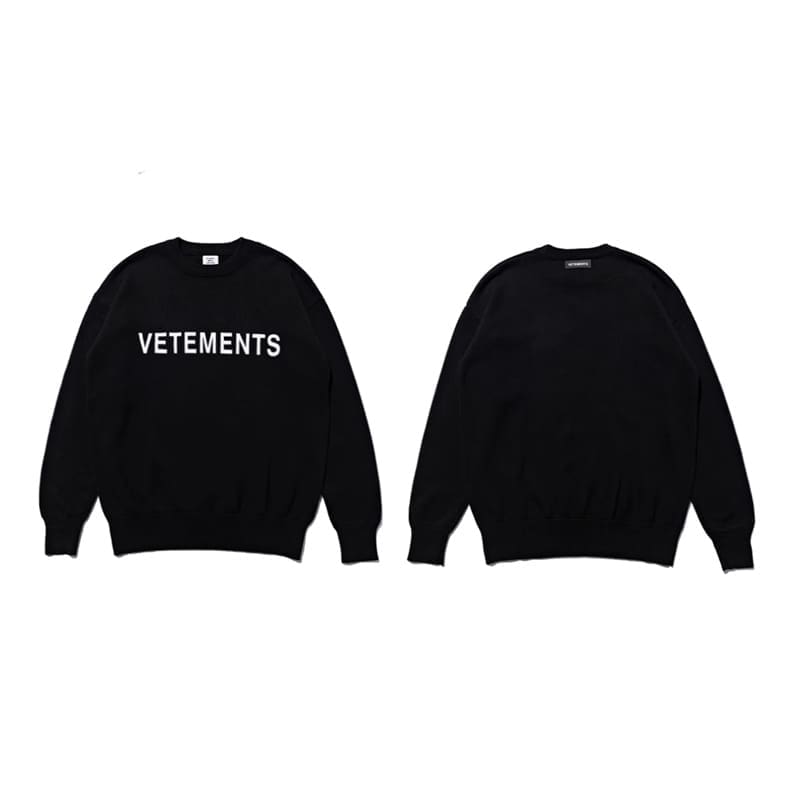 Vetements Klein Blue Sweater
