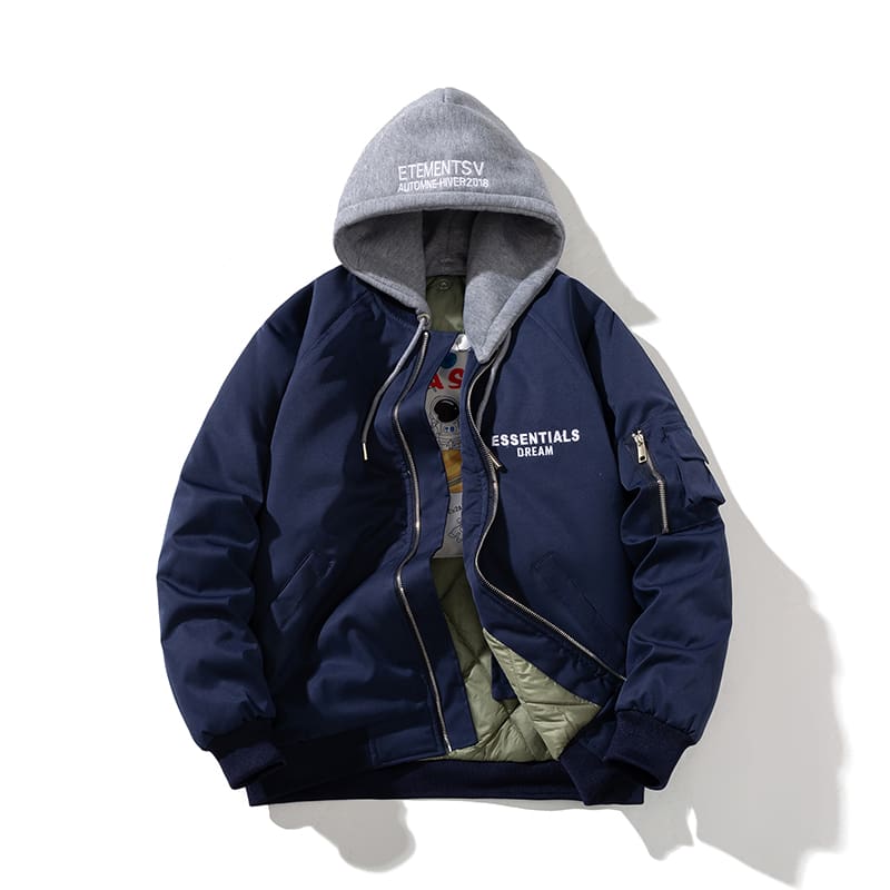 Essentials Baseball Uniform Couple Coat