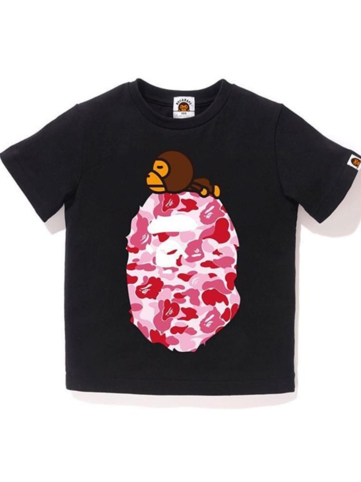 Bape Children’S Clothing Cartoon Short Sleeve Tee