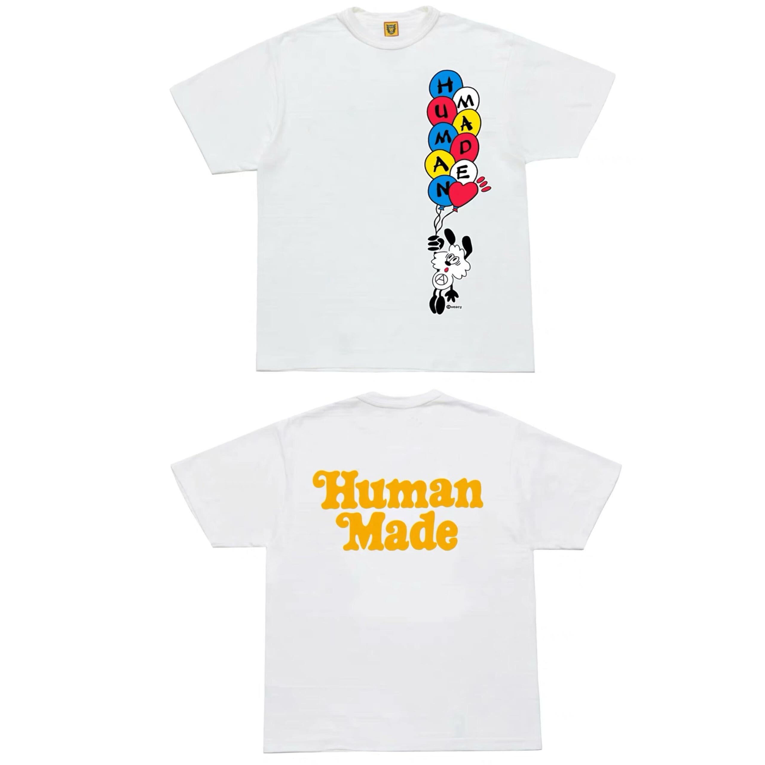 Hvm*n M*de slub cotton round neck tee
