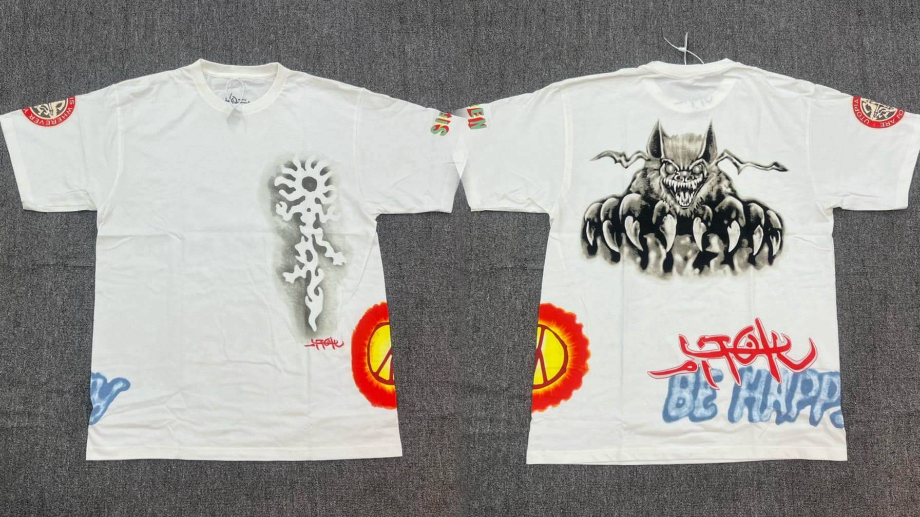 Playstation Travis Scott Puff Print T-Shirt