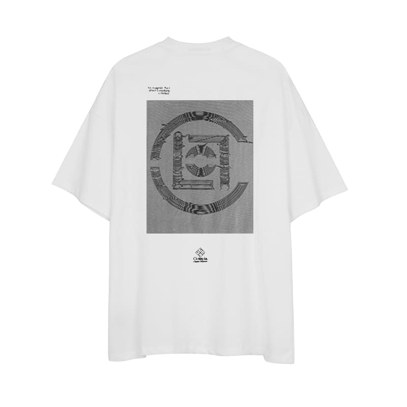 Clot Fujiwaro Chinese Print T-Shirt