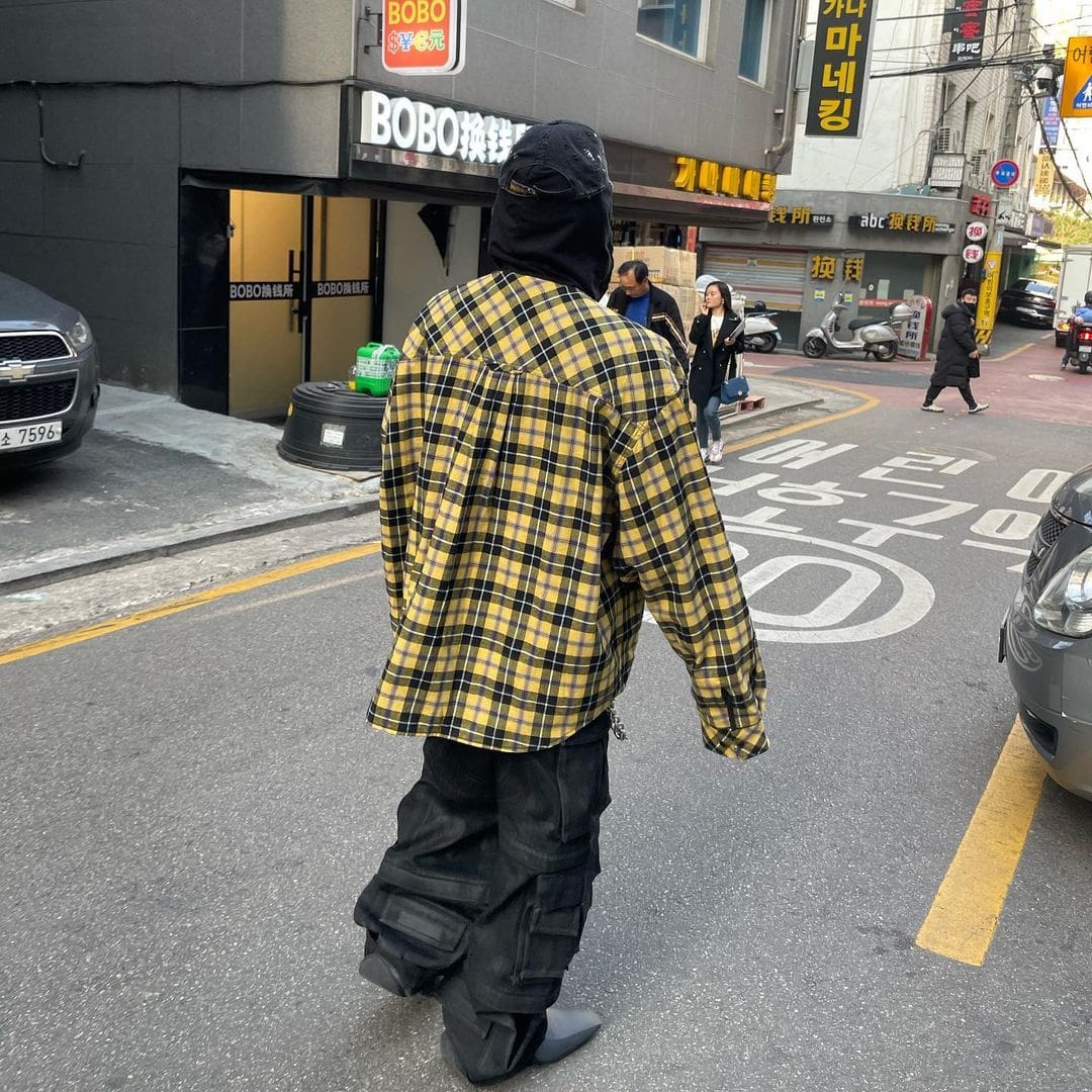 Grailz Talk Plaid Hooded Shirt