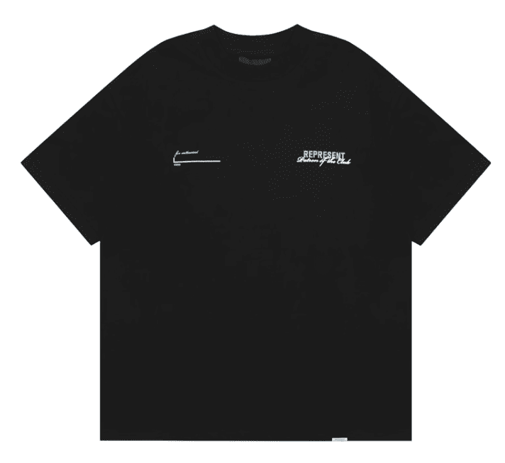 Represent London Slogan Print High Street Loose T-Shirt for Men and Women