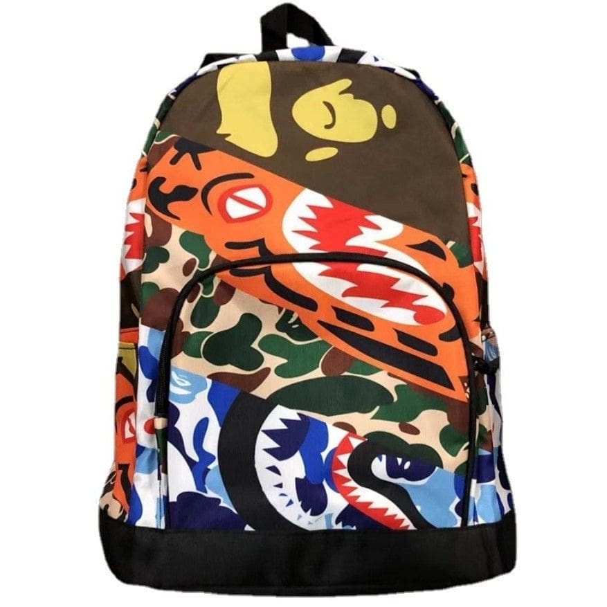 Bape Shark Schoolbag