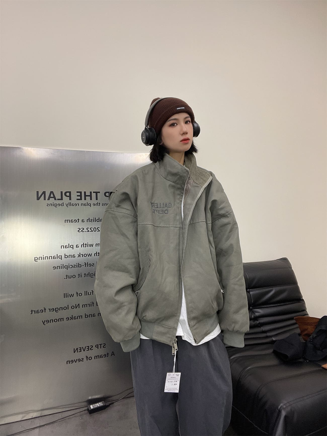 Gallery Dept Letter Embroidery Jacket