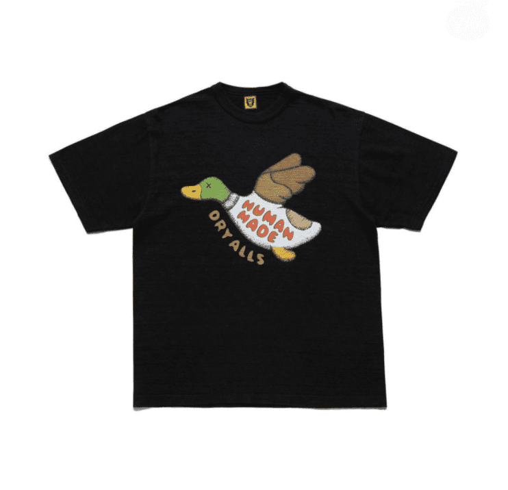 Hvm*n M*de duck letter short sleeve tee