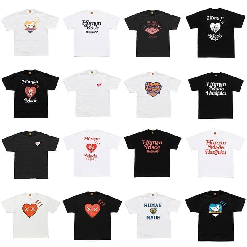 Hvm*n M*de cartoon love duck tee