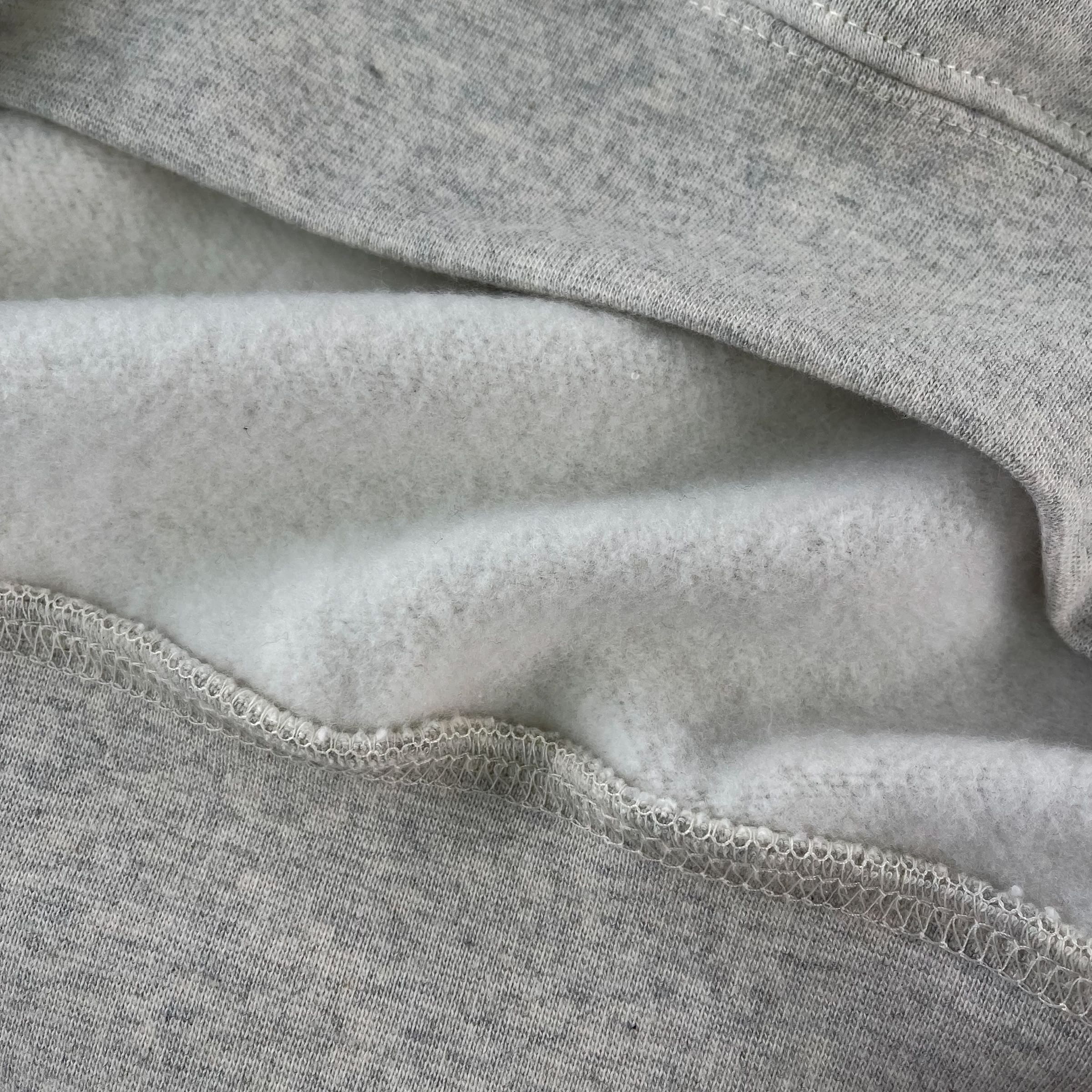 Essentials Double Line Fog Velvet Padded Hooded Sweatshirt