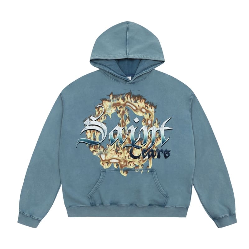 Saint Michael Denim Tears Vintage Hoodie